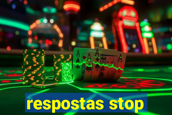 respostas stop